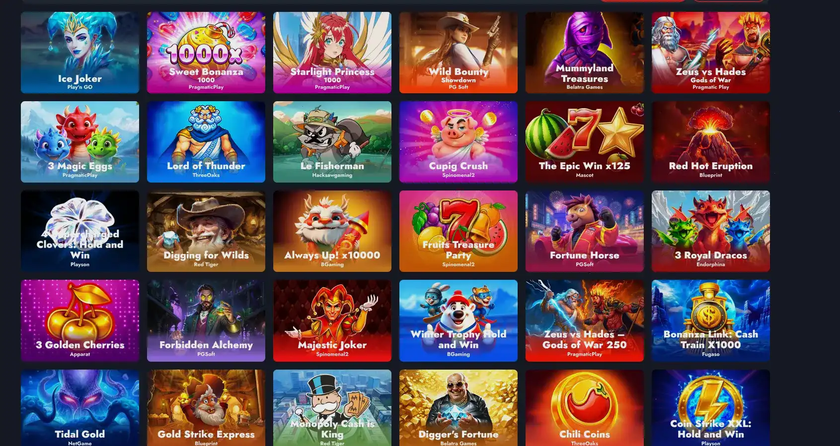 Мобильная версия Up X casino